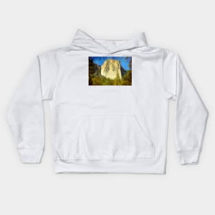 A scenic view of Yosemite National Park Kids Hoodie